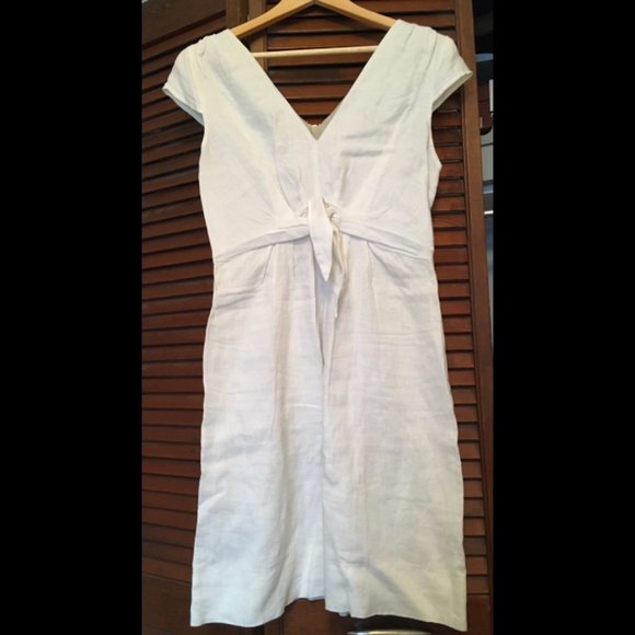Kookai Dresses & Skirts - White linen Kookaï Paris dress